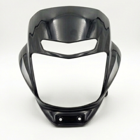 TEEMAX Platina Cowl – Black & Silver Colour