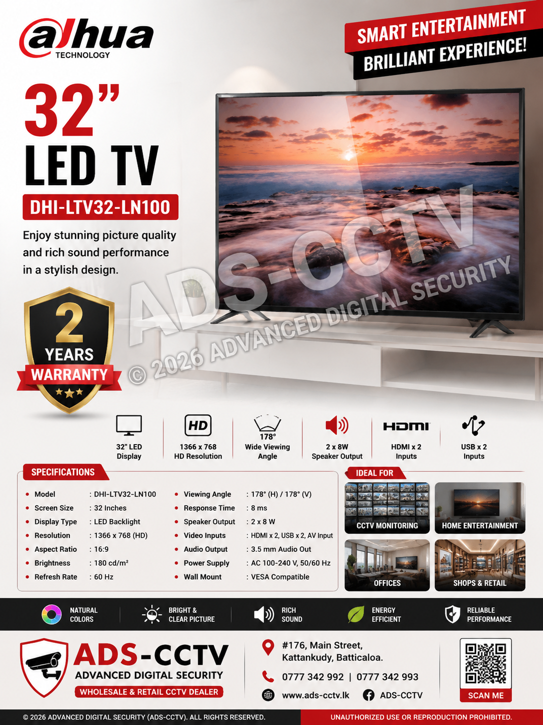 TV - DAHUA 32"