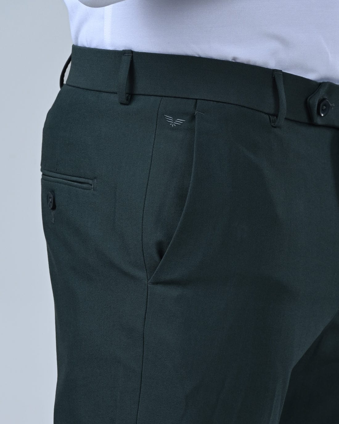 Vantage Blue 4 way Stretch Formal Wear Trouser - Image 2