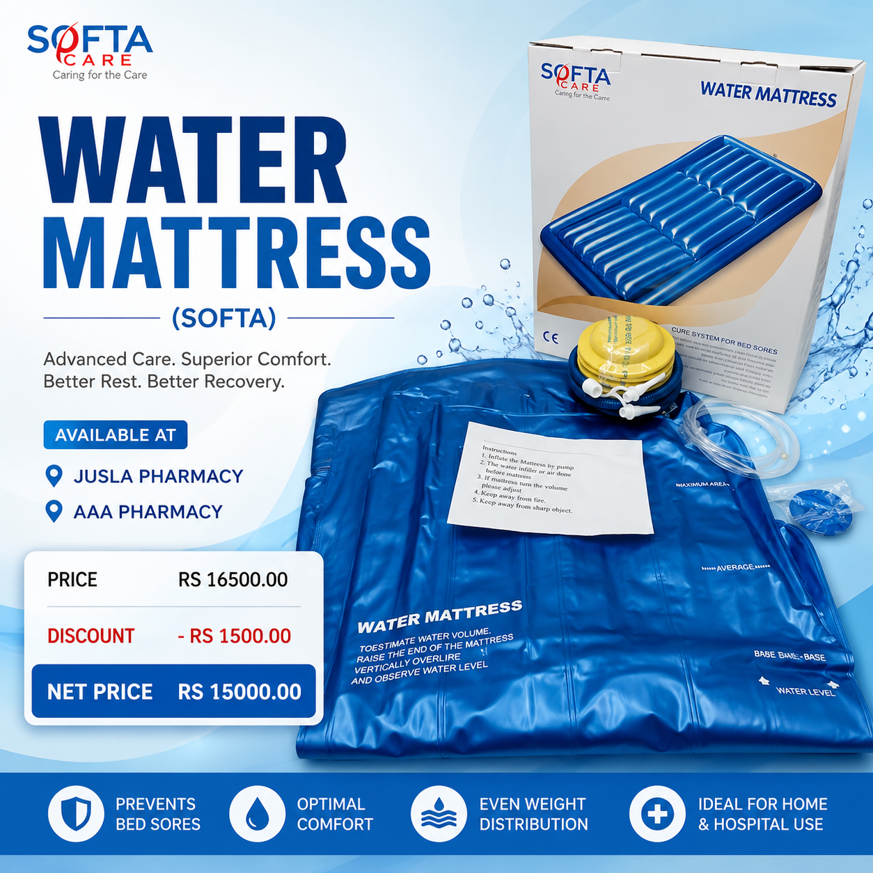 WATER MATTRESS SOFTA