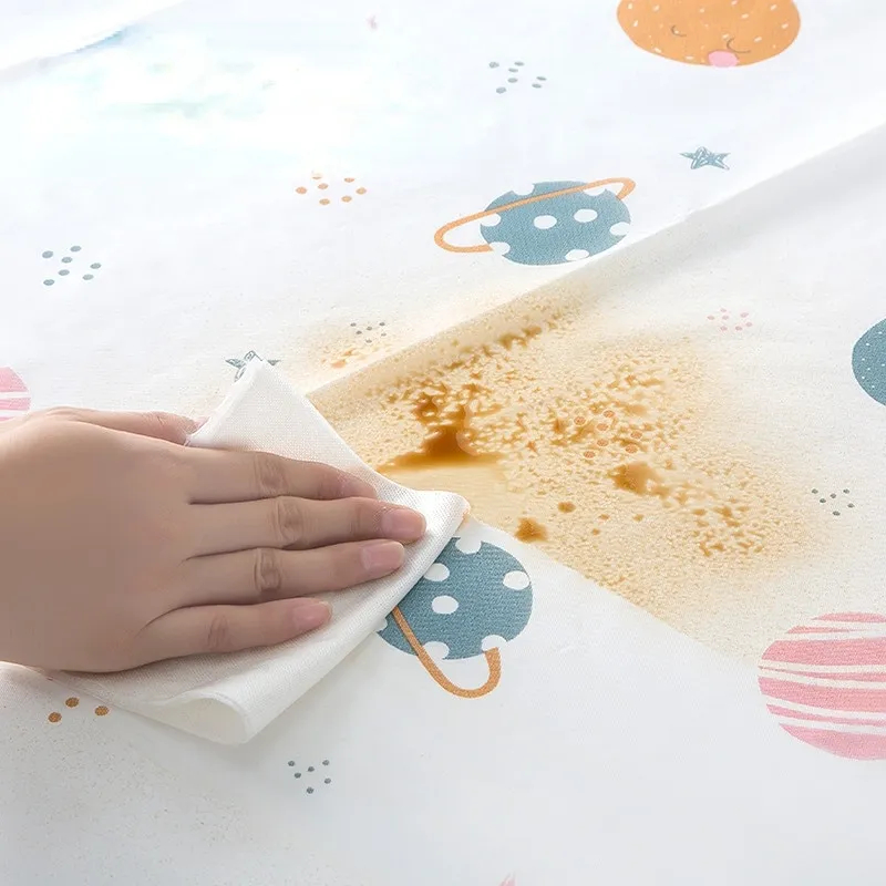 Waterproof Fridge Cover Dust Proof PEVA Refrigerator Storage Cover – Random Design - Image 3