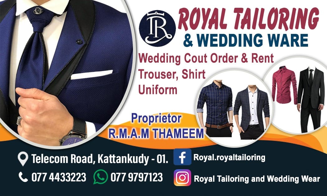 Royal Tailoring Wedding Wear banner