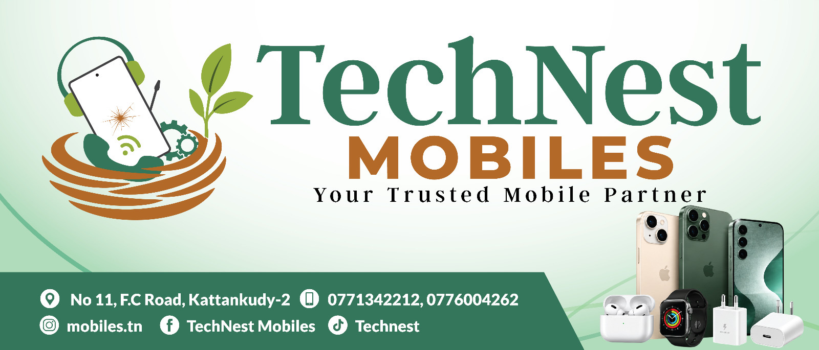 TechNest Mobiles banner