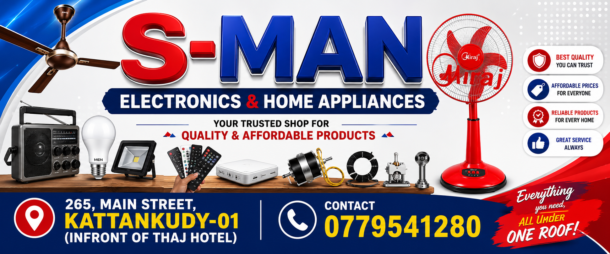S-MAN banner