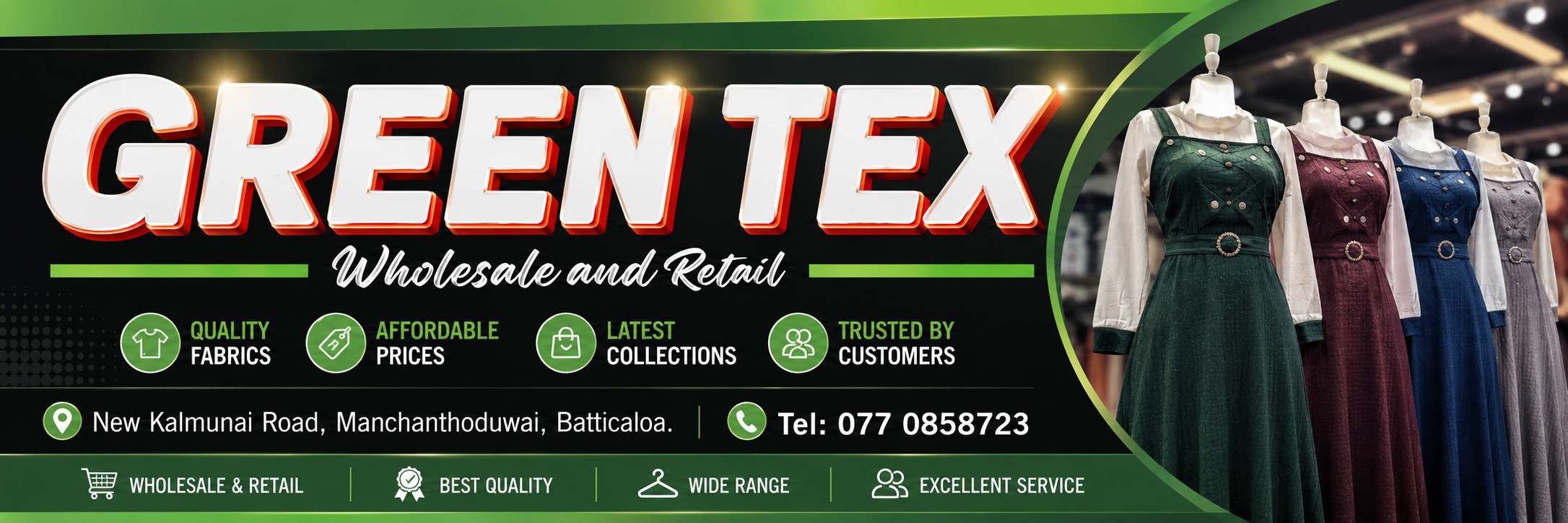 GREEN TEX banner