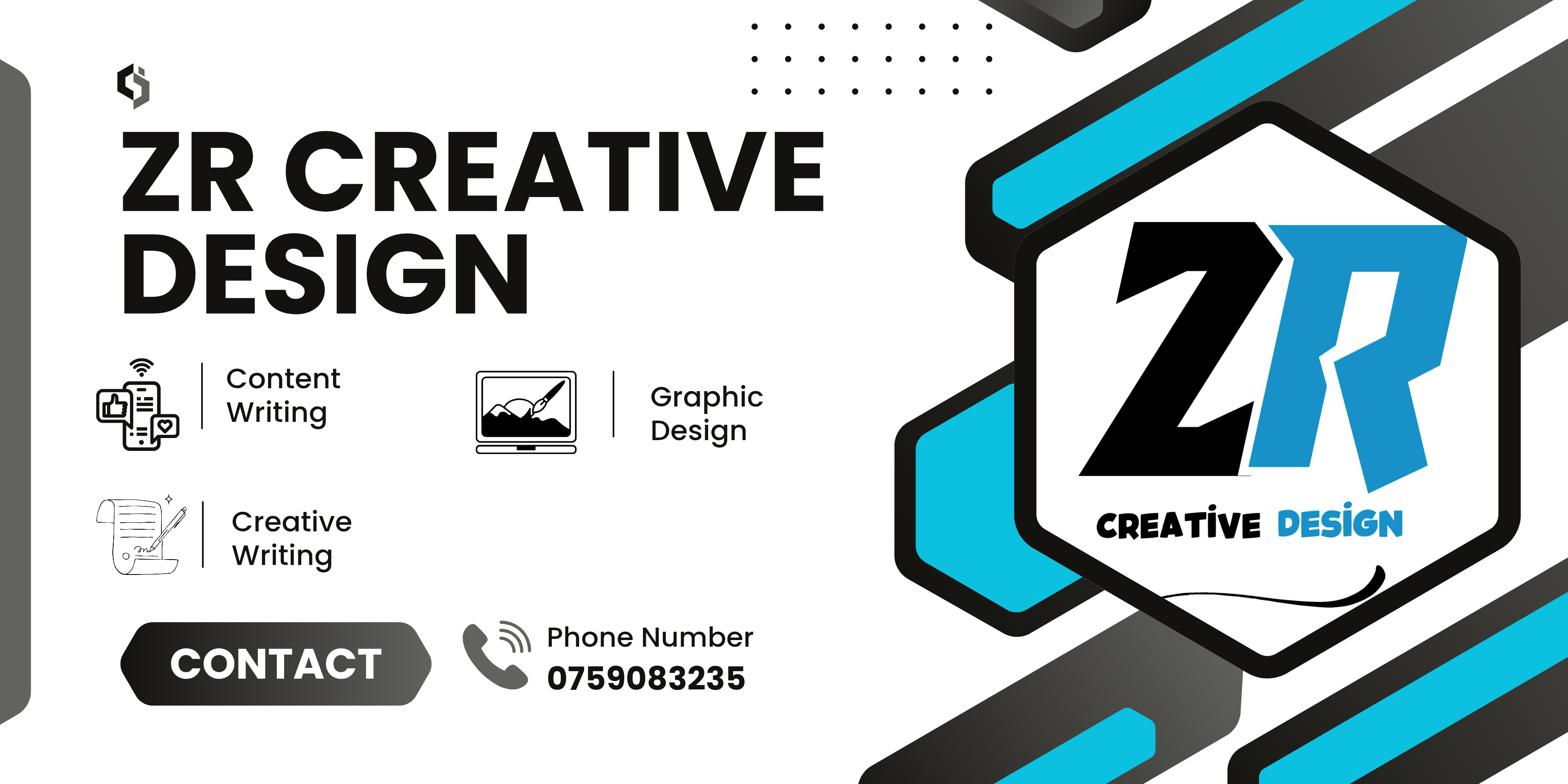 ZR CREATIVE DESIGN banner