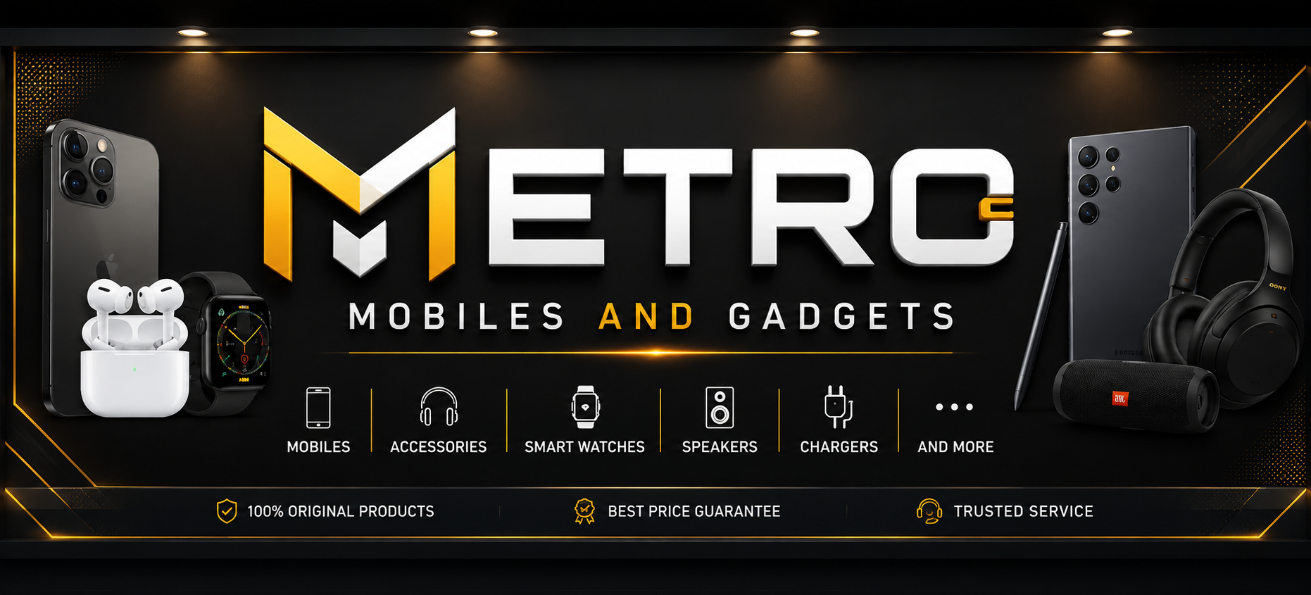 Metro mobiles and gadgets banner