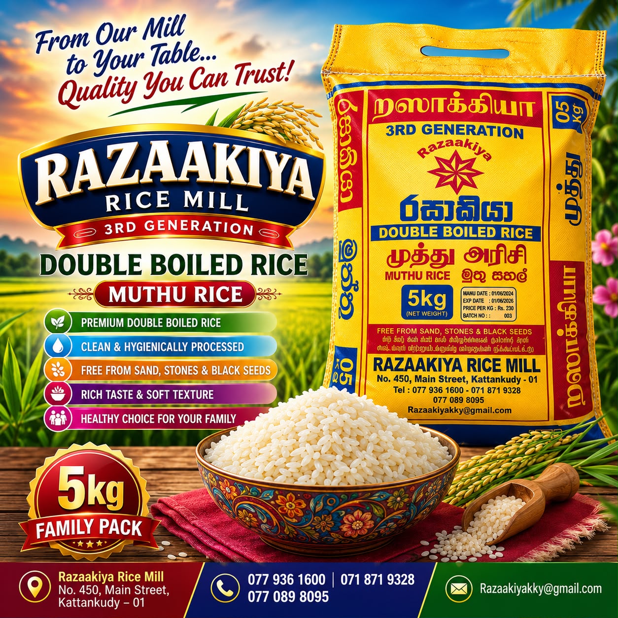 RAZAAKIYA RICE MILL