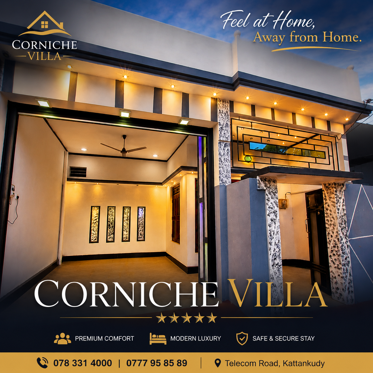 Corniche Villa & Rooms